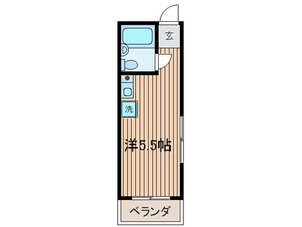 ヴィラ　アゼリアの物件間取画像